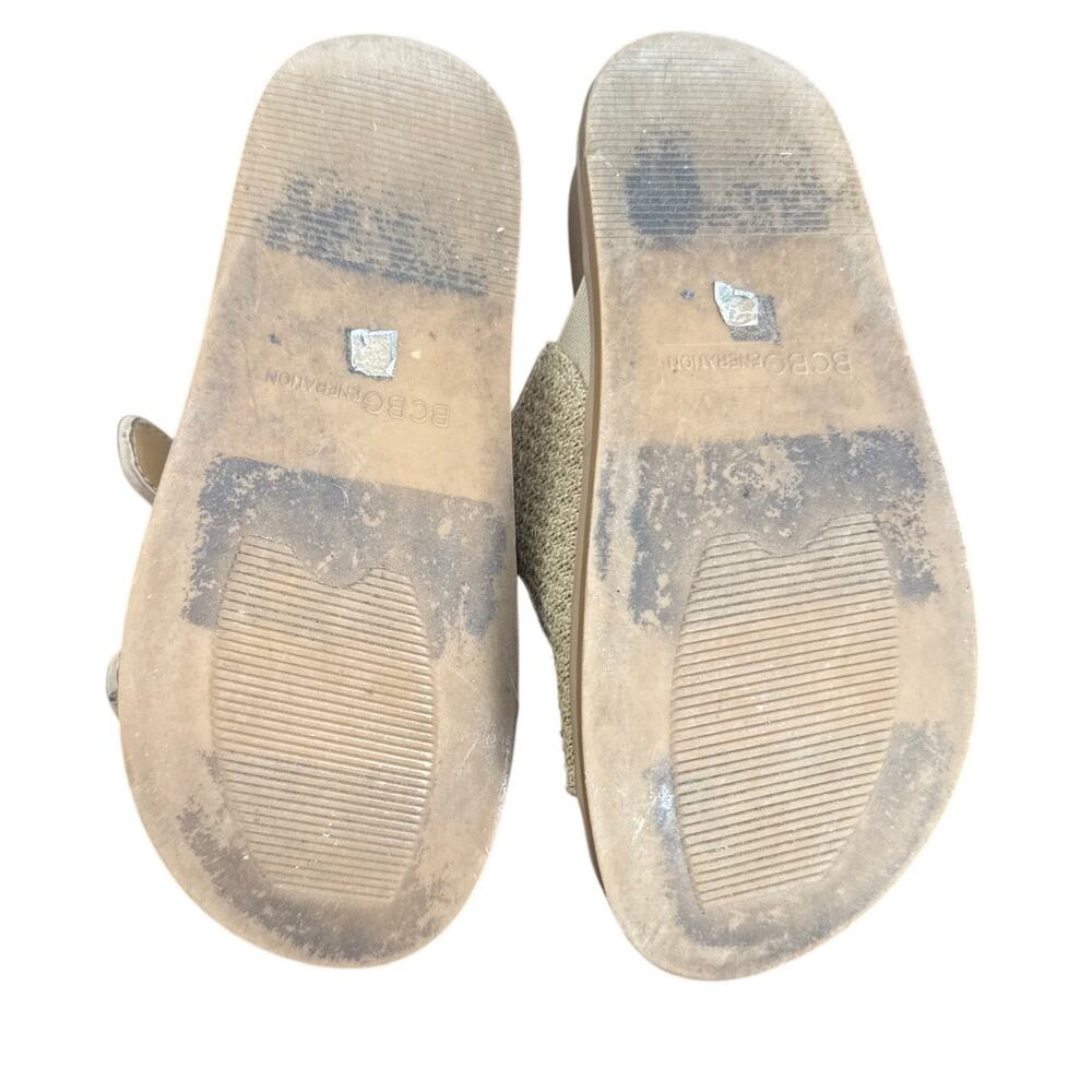 Bcbgeneration Beau Platform Woven Texture Slide S… - image 7